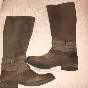 Steve Madden Suede Riding Boots